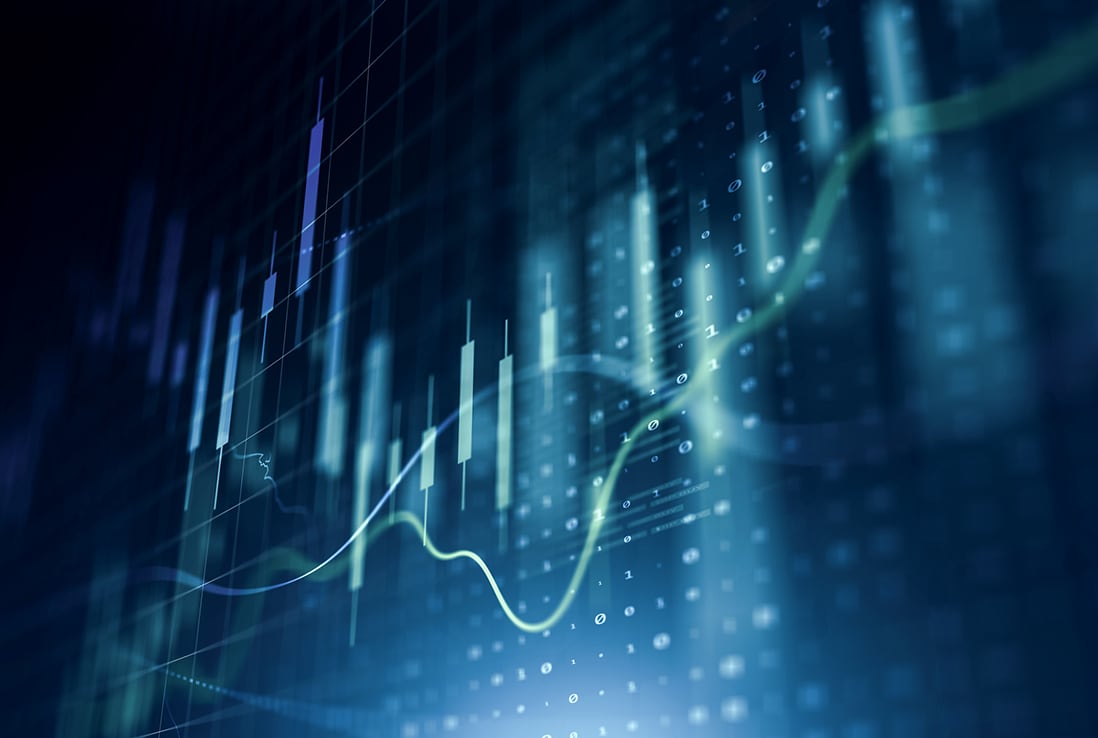 Stock image shows finance/risk abstract