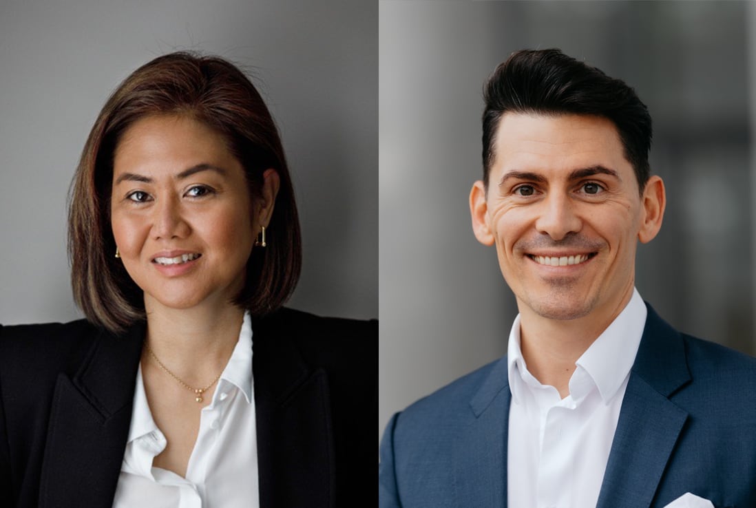 Johanna Roman and Marco Petrovic Munich Re