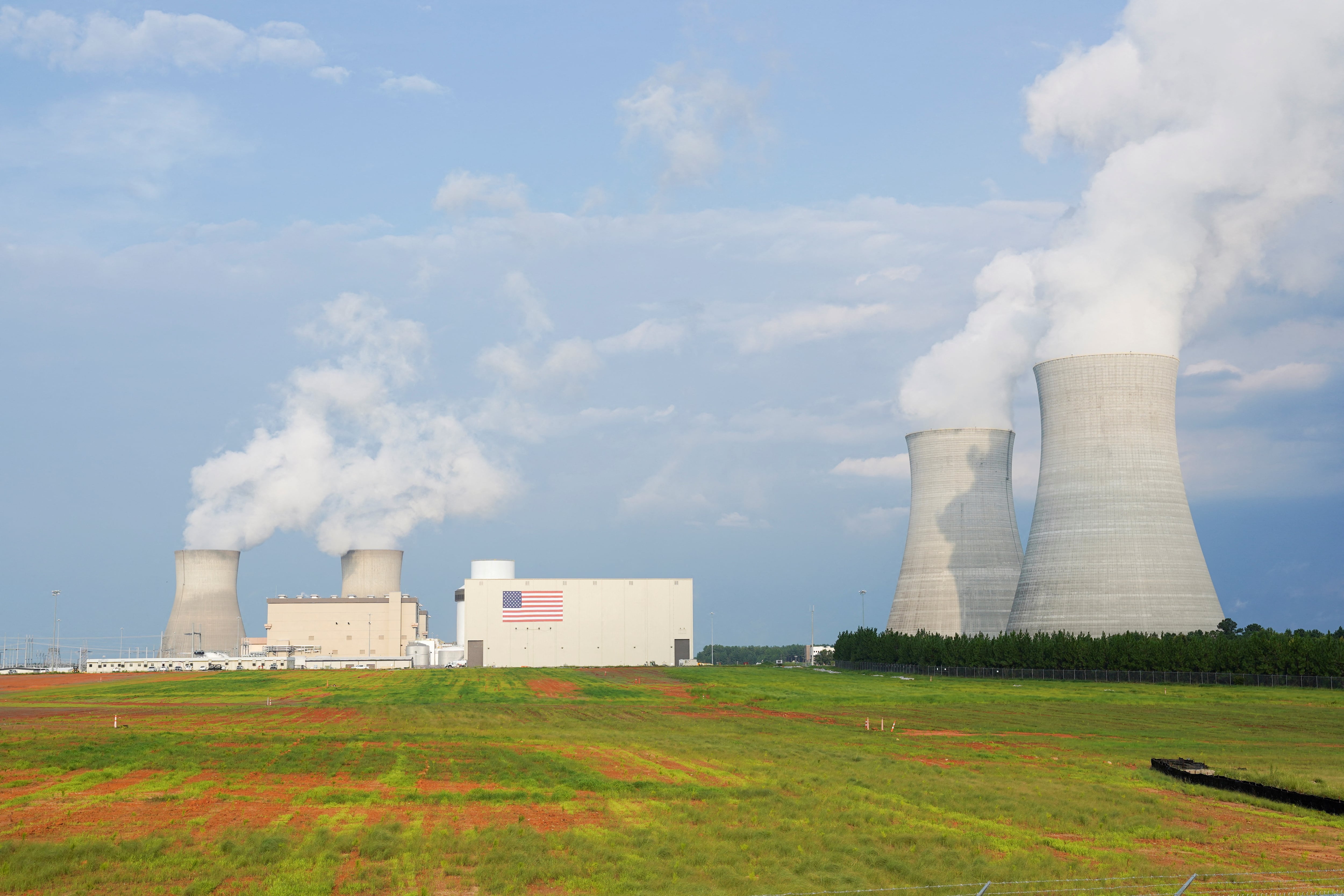 Nuclear-powered Vogtle Electric Generating Plant in Waynesboro