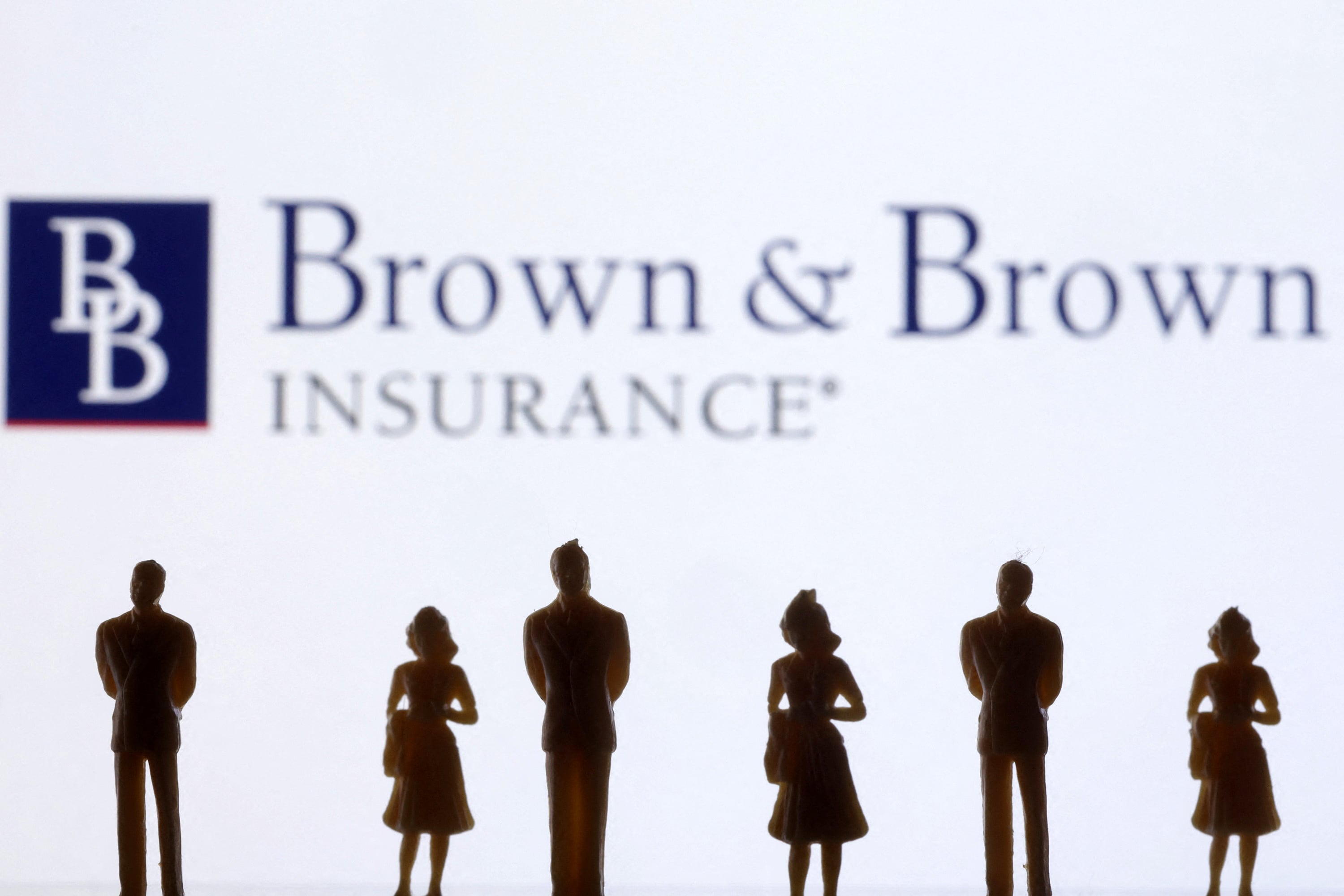 Illustration shows Brown & Brown logo