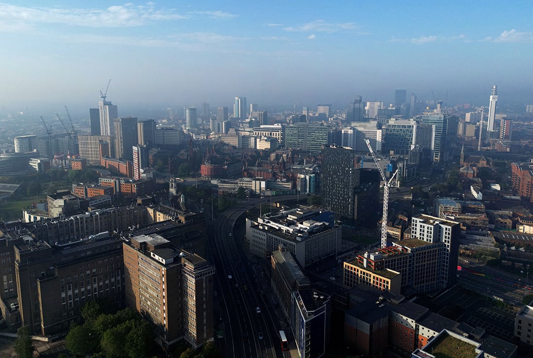 Birmingham skyline
