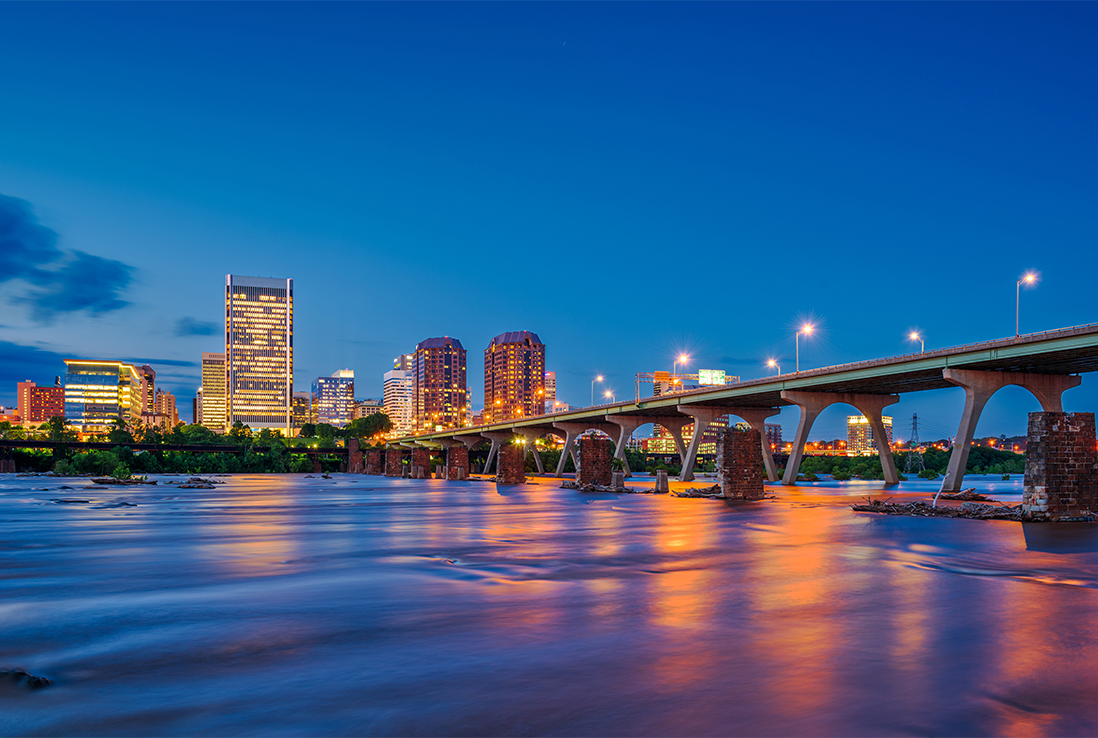 Richmond, Virginia skyline