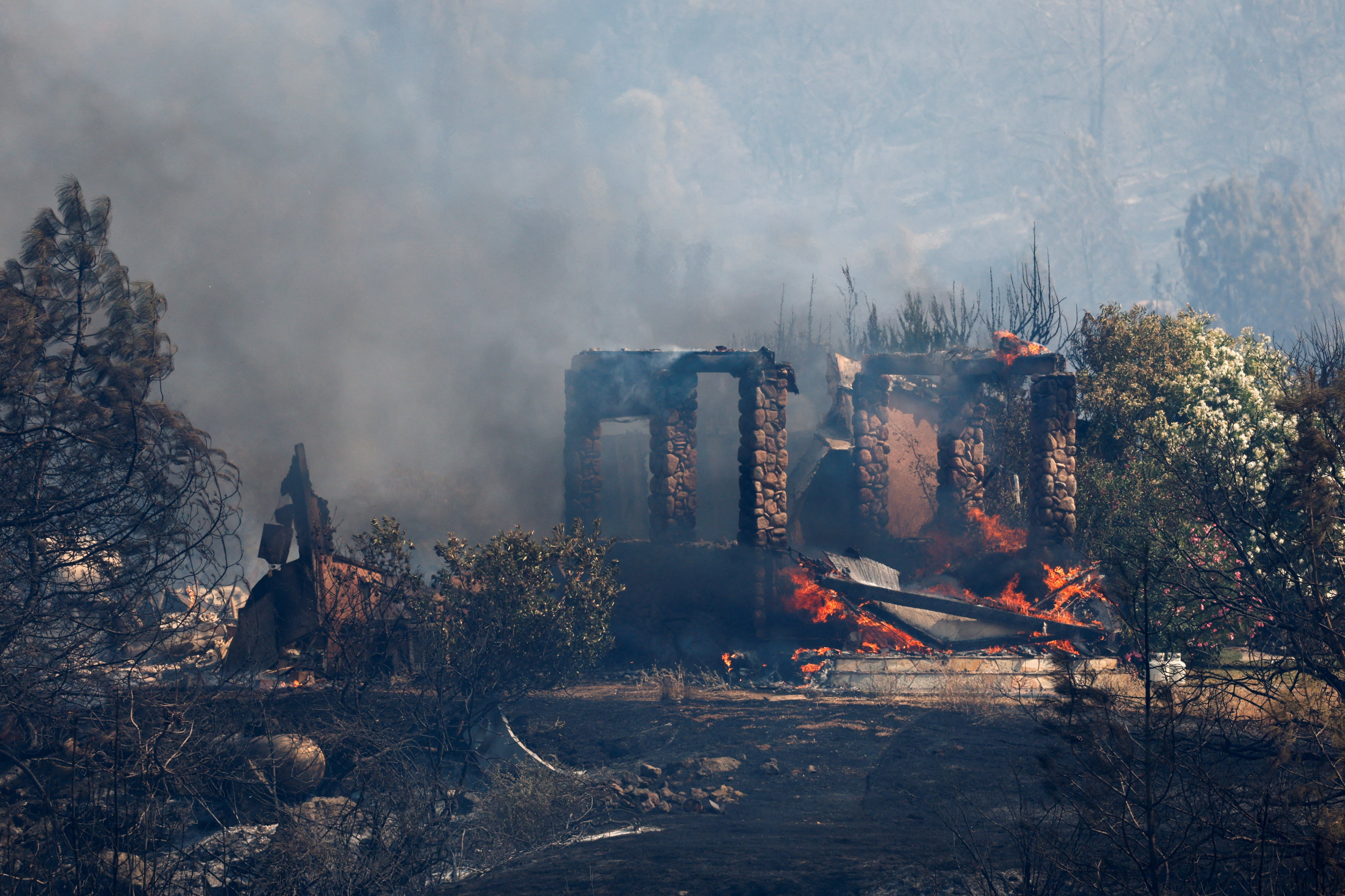 Gann Fire in California