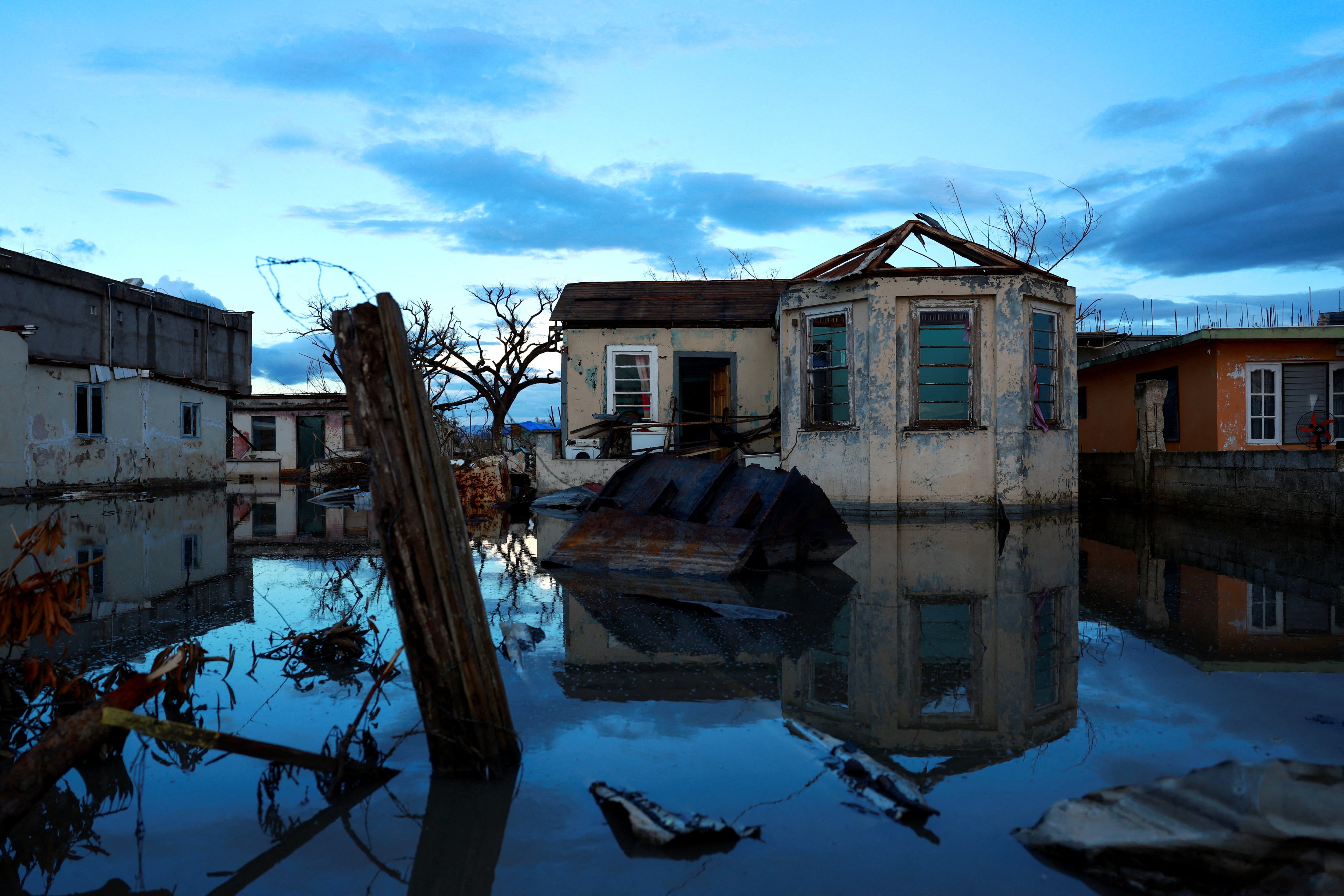 Aftermath of Hurricane Melissa