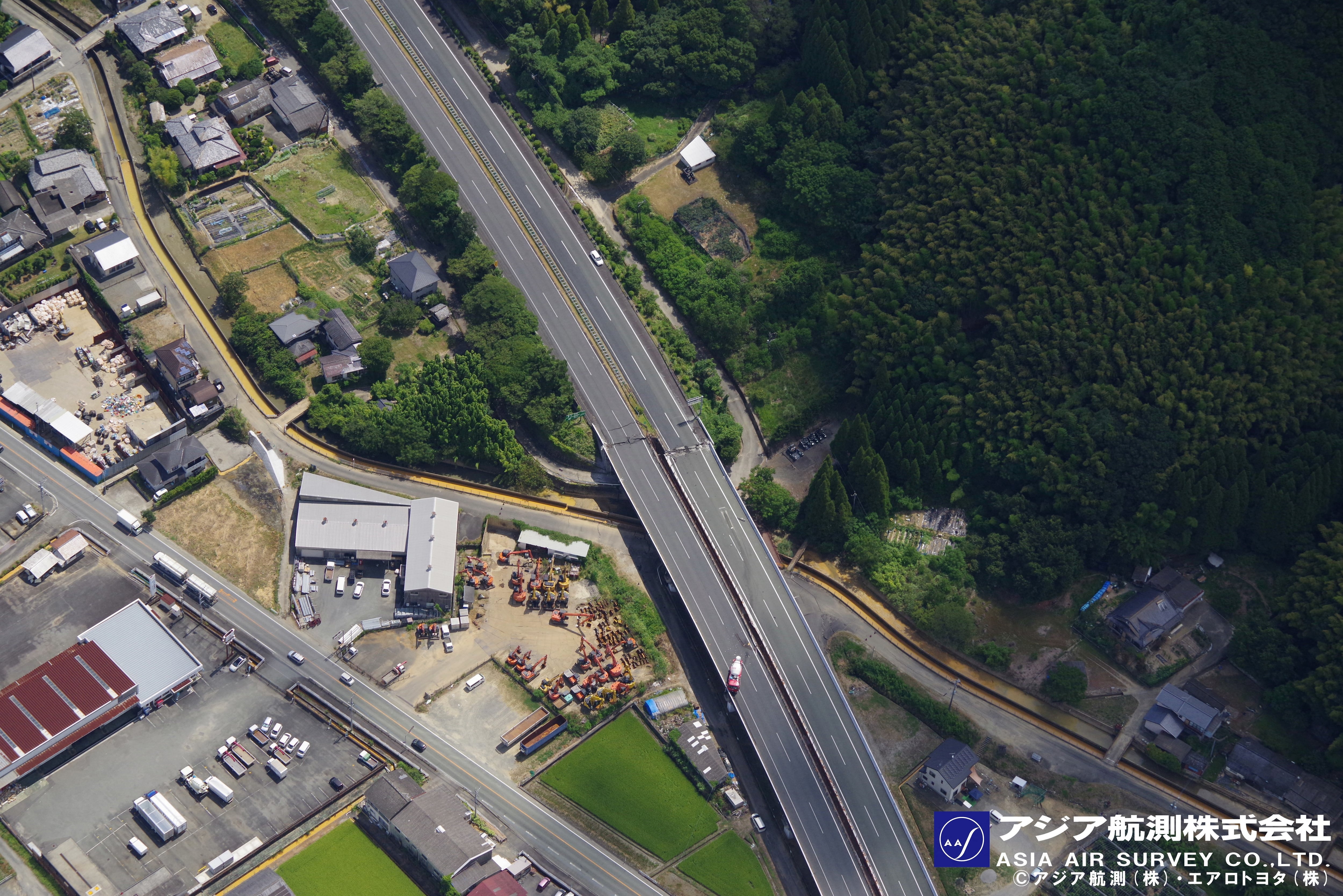 Aftermath of an earthquake with a preliminary magnitude of 7.1, in Japan