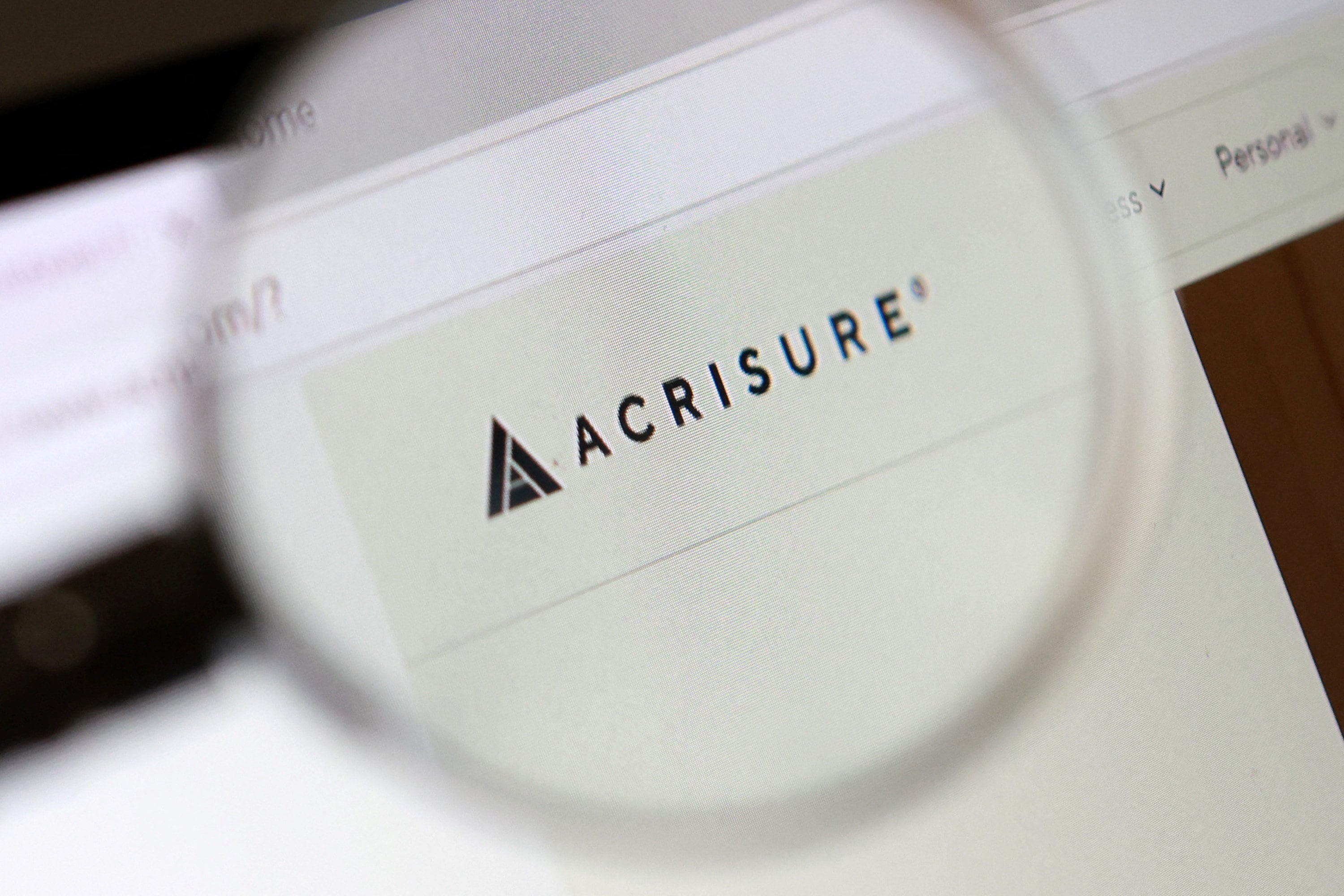 Illustration shows Acrisure logo