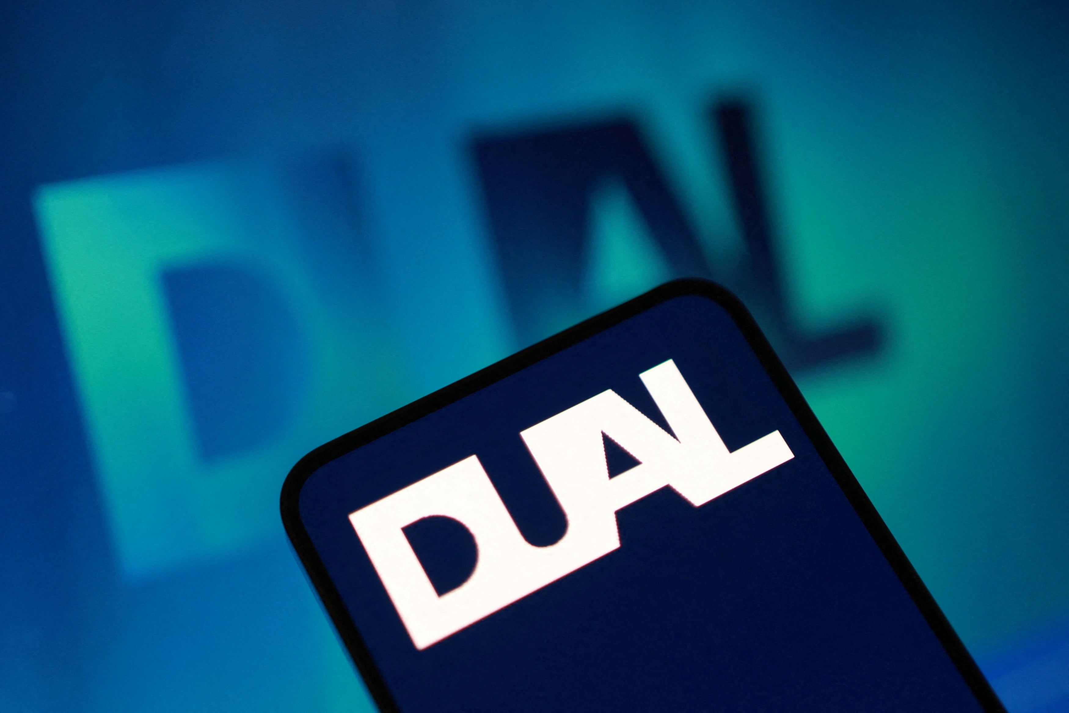 Illustration shows Dual Group logo