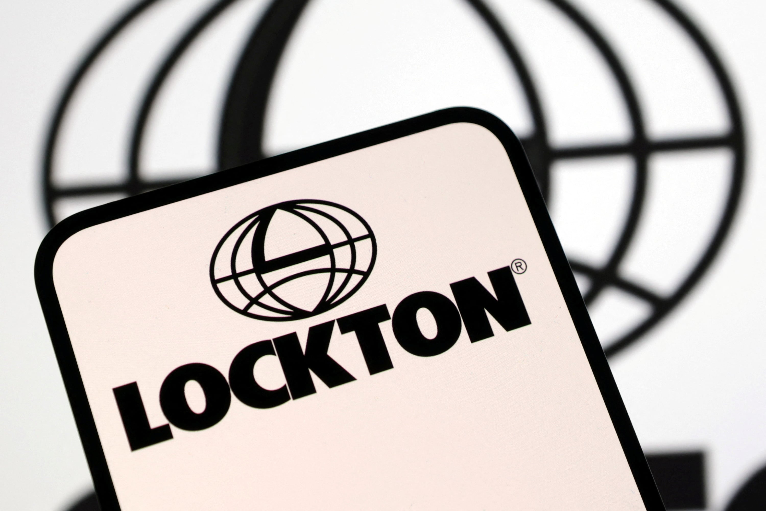 Illustration shows Lockton logo