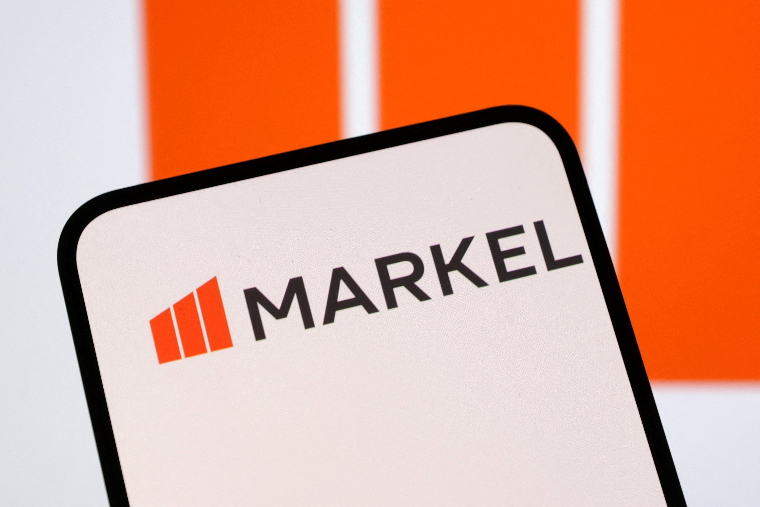 Illustration shows Markel logo