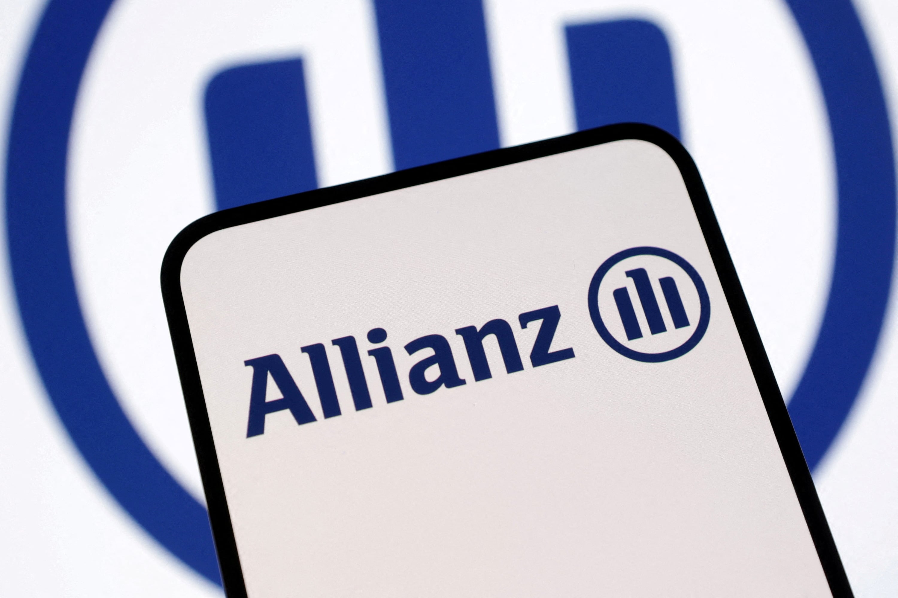 Illustration shows Allianz logo