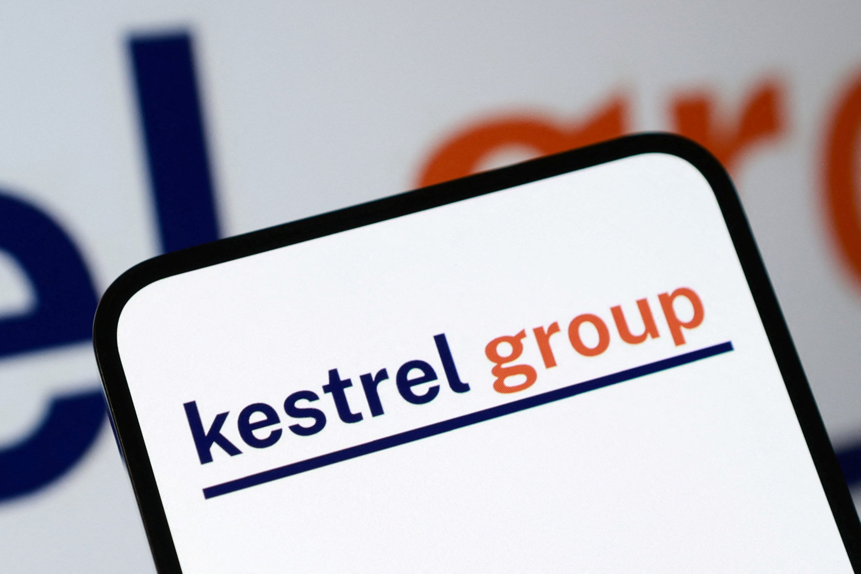 Illustration shows Kestrel Group logo