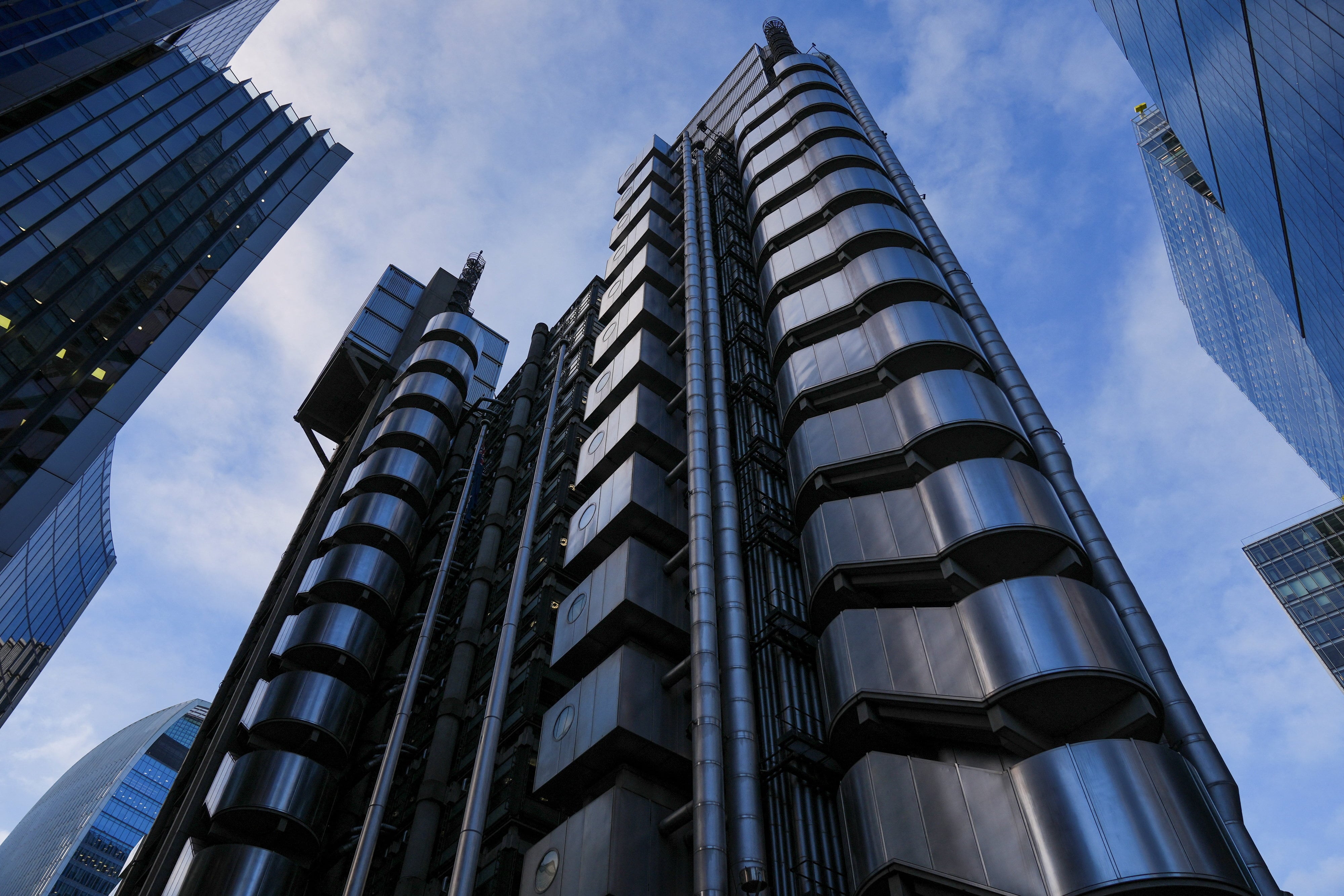 Lloyd's building, in London