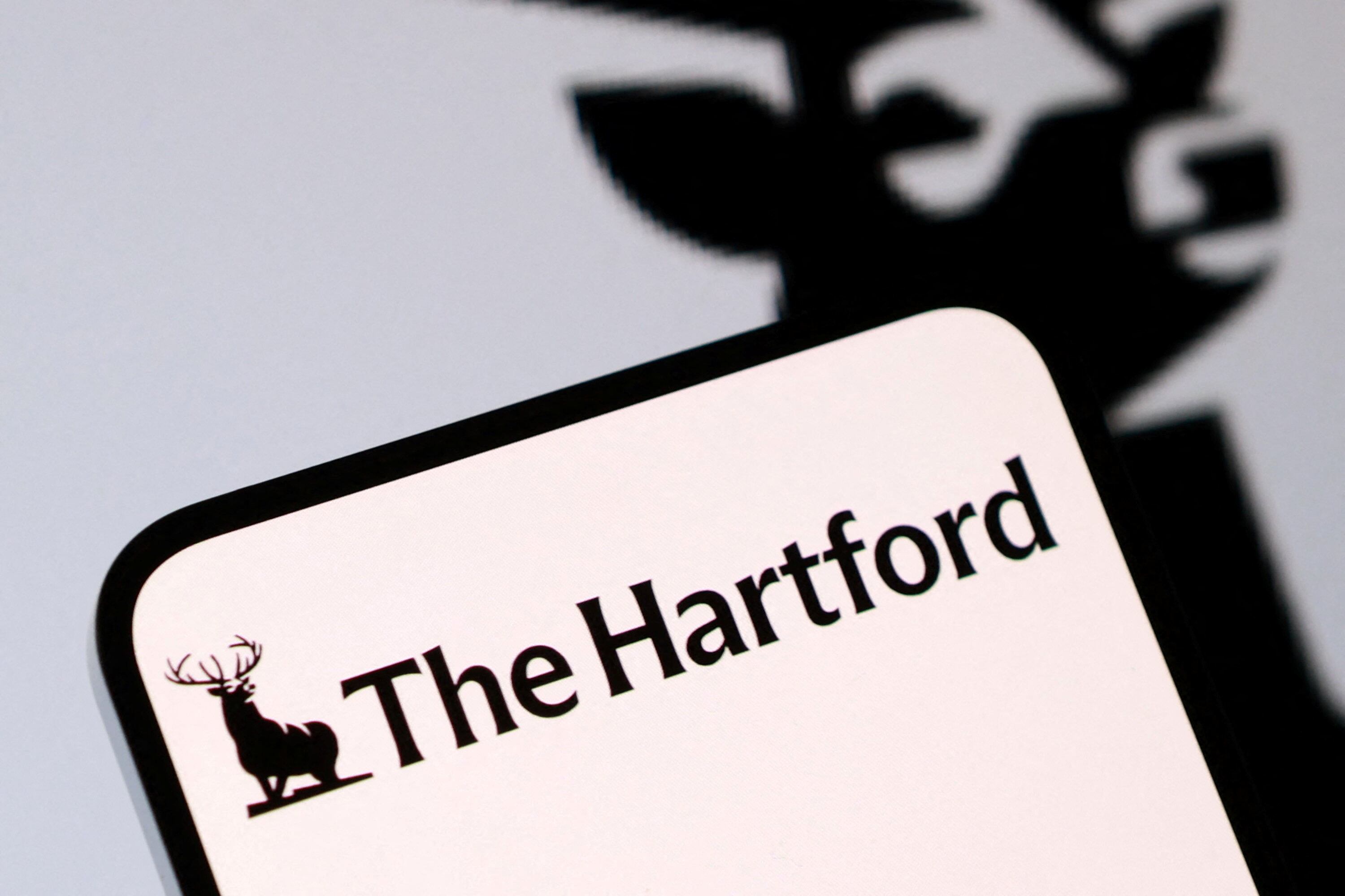 Illustration shows The Hartford logo