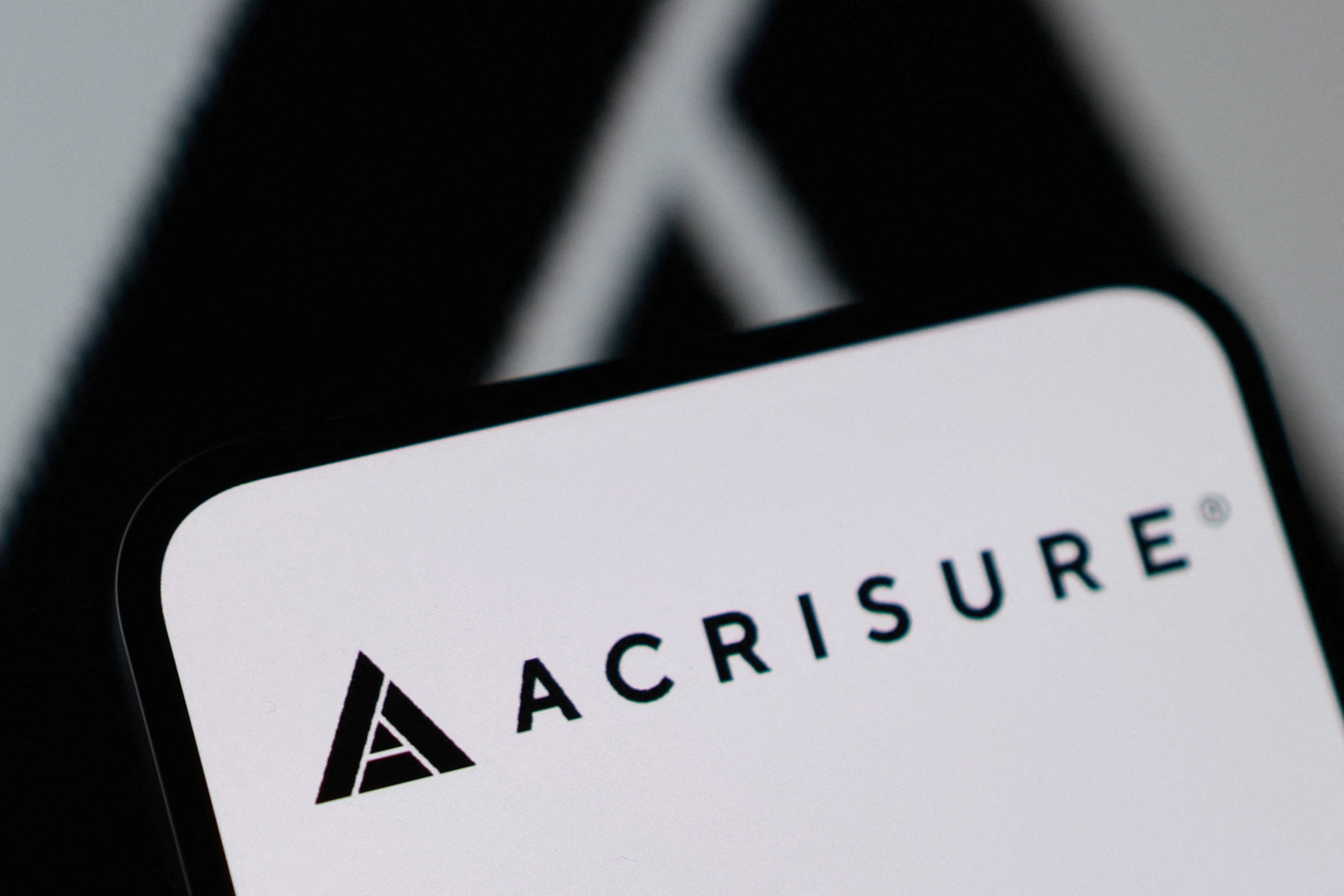 Illustration shows Acrisure logo